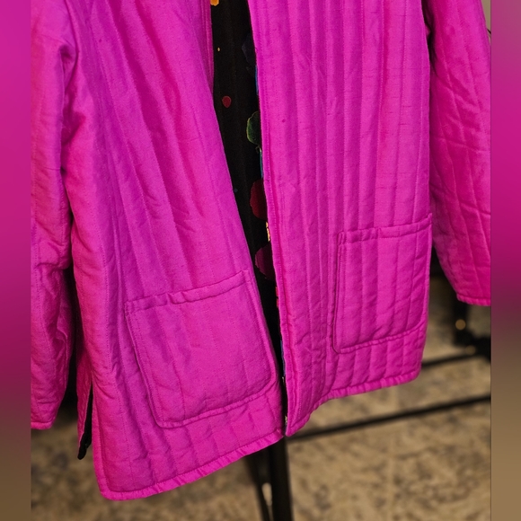 Reversible vintage quilted jacket - Picture 8 of 12